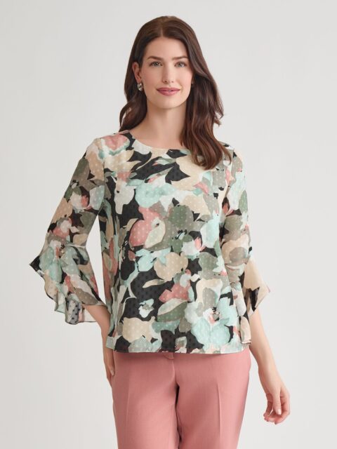 Petite Carrie Blouse, Soft Drape